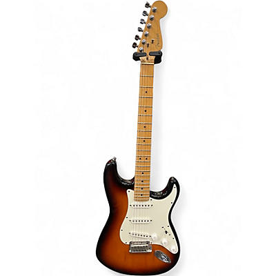 Used Fender American Standard Stratocaster 3 Color Sunburst Solid Body Electric Guitar