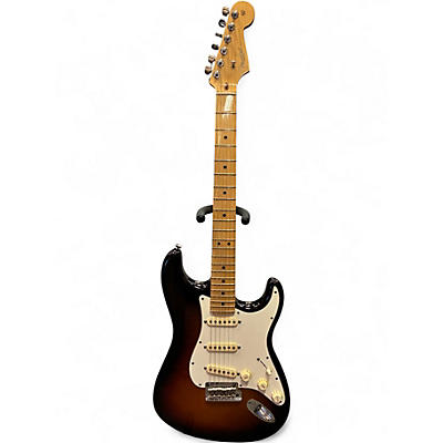 Used Fender American Standard Stratocaster 3 Color Sunburst Solid Body Electric Guitar