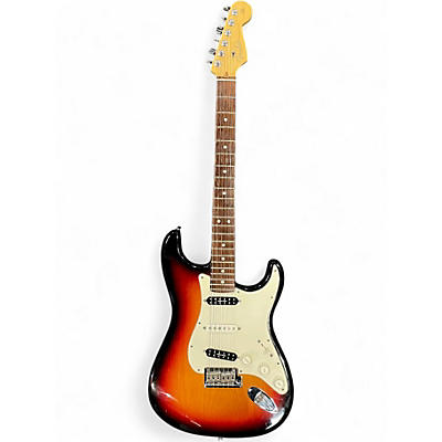 Used Fender American Standard Stratocaster 3 Color Sunburst Solid Body Electric Guitar