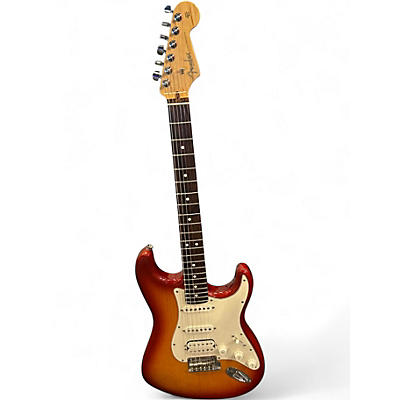 Used Fender American Standard Stratocaster 3 Color Sunburst Solid Body Electric Guitar