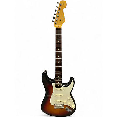 Used Fender American Standard Stratocaster 3 Color Sunburst Solid Body Electric Guitar