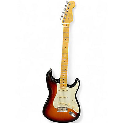 Used Fender American Standard Stratocaster 3 Color Sunburst Solid Body Electric Guitar