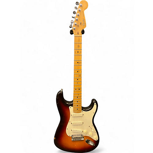 Fender Used Fender American Standard Stratocaster 3 Tone Sunburst Solid Body Electric Guitar 3 Tone Sunburst