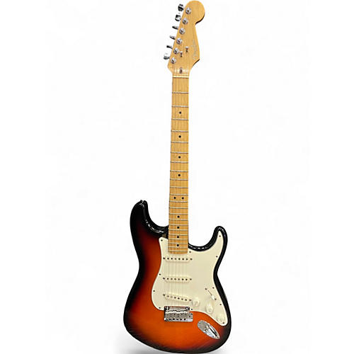 Used Fender American Standard Stratocaster 3 Tone Sunburst Solid Body Electric Guitar 3 Tone Sunburst
