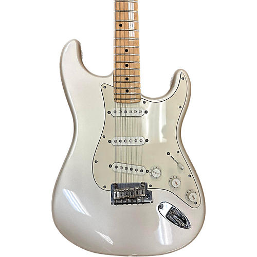 Fender Used Fender American Standard Stratocaster ARTIC SILVER Solid Body Electric Guitar ARTIC SILVER