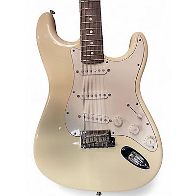 Used Fender American Standard Stratocaster Alpine White Solid Body Electric Guitar