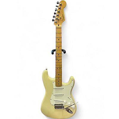 Used Fender American Standard Stratocaster Alpine White Solid Body Electric Guitar