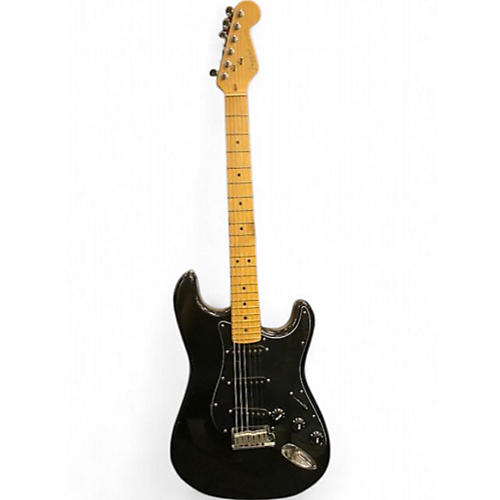 Fender Used Fender American Standard Stratocaster Black Solid Body Electric Guitar Black