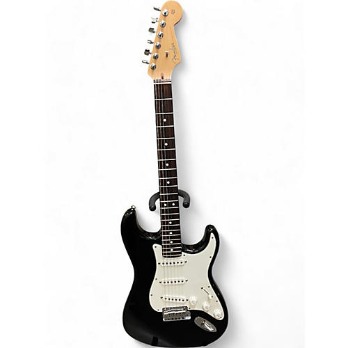 Fender Used Fender American Standard Stratocaster Black Solid Body Electric Guitar Black