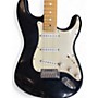 Used Fender American Standard Stratocaster Black Solid Body Electric Guitar Black