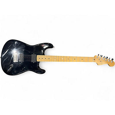 Used Fender American Standard Stratocaster Black Solid Body Electric Guitar