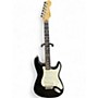 Used Fender American Standard Stratocaster Black and White Solid Body Electric Guitar Black and White