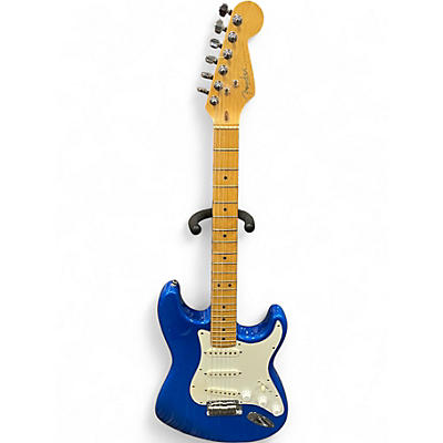 Used Fender American Standard Stratocaster Blue Solid Body Electric Guitar
