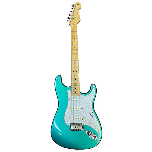 Fender Used Fender American Standard Stratocaster CARRIBEAN MIST Solid Body Electric Guitar CARRIBEAN MIST