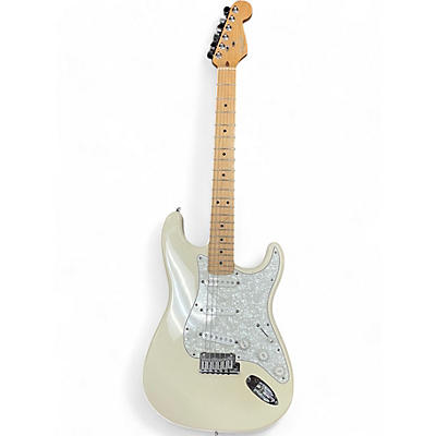 Fender Used Fender American Standard Stratocaster Cream Solid Body Electric Guitar