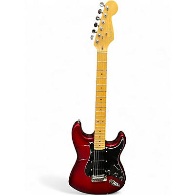 Used Fender American Standard Stratocaster Dark Cherry Burst Solid Body Electric Guitar