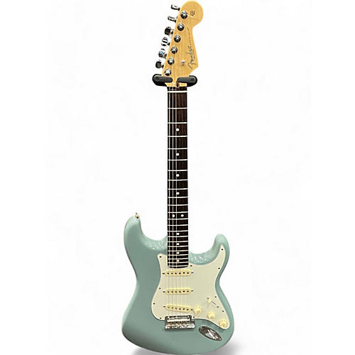 Fender Used Fender American Standard Stratocaster GREEN/BLUE/GRAY Solid Body Electric Guitar GREEN/BLUE/GRAY