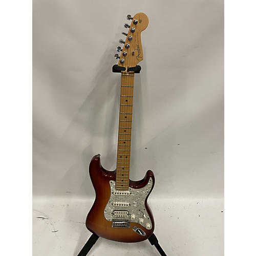 Fender Used Fender American Standard Stratocaster HSS 3 Color Sunburst Solid Body Electric Guitar 3 Color Sunburst