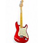 Used Fender American Standard Stratocaster HSS Candy Apple Red Metallic Solid Body Electric Guitar Candy Apple Red Metallic