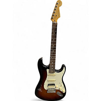 Fender Used Fender American Standard Stratocaster HSS Shawbucker 3 Color Sunburst Solid Body Electric Guitar