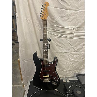 Fender Used Fender American Standard Stratocaster HSS Shawbucker Black Solid Body Electric Guitar