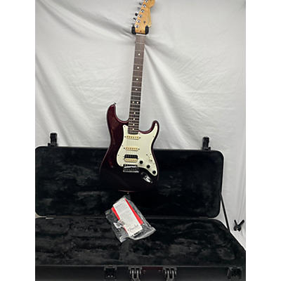 Fender Used Fender American Standard Stratocaster HSS Shawbucker Bordeaux Metallic Solid Body Electric Guitar