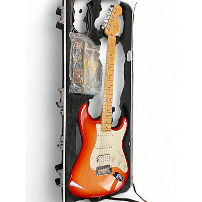 Used Fender American Standard Stratocaster HSS Sienna Sunburst Solid Body Electric Guitar