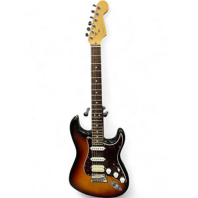 Used Fender American Standard Stratocaster HSS Sunburst Solid Body Electric Guitar