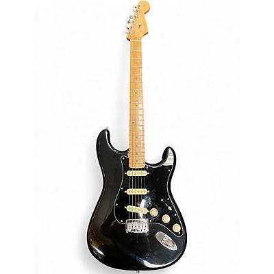 Used Fender American Standard Stratocaster Hardtail Black Solid Body Electric Guitar