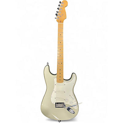 Used Fender American Standard Stratocaster Inca Silver Solid Body Electric Guitar