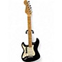 Used Fender American Standard Stratocaster Left Handed Black and White Electric Guitar Black and White