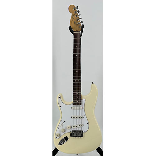 Fender Used Fender American Standard Stratocaster Left Handed Olympic White Electric Guitar Olympic White