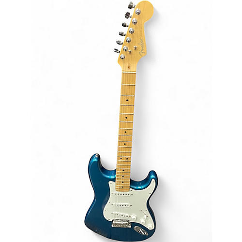 Used Fender American Standard Stratocaster Metallic Aqua Marine Solid Body Electric Guitar Metallic Aqua Marine