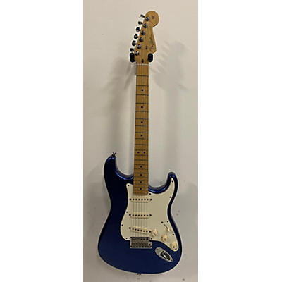 Fender Used Fender American Standard Stratocaster Metallic Blue Solid Body Electric Guitar