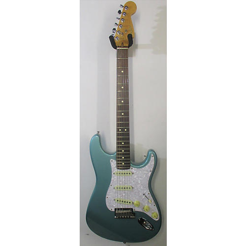 Fender Used Fender American Standard Stratocaster Metallic Green Solid Body Electric Guitar Metallic Green