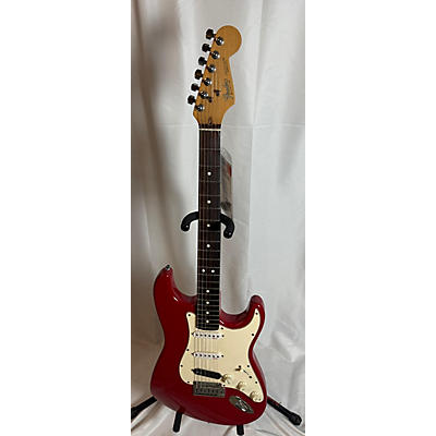 Fender Used Fender American Standard Stratocaster Red Solid Body Electric Guitar