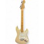 Used Fender American Standard Stratocaster SSS Vintage White Solid Body Electric Guitar Vintage White