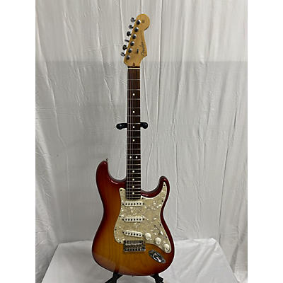 Fender Used Fender American Standard Stratocaster Sienna Sunburst Solid Body Electric Guitar