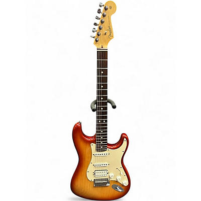 Used Fender American Standard Stratocaster Sienna Sunburst Solid Body Electric Guitar