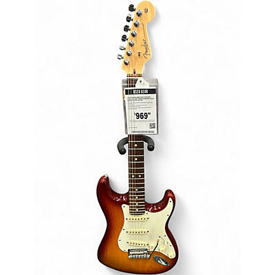 Used Fender American Standard Stratocaster Sienna Sunburst Solid Body Electric Guitar