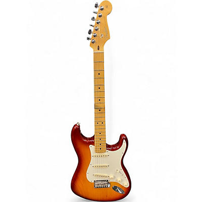 Used Fender American Standard Stratocaster Sienna Sunburst Solid Body Electric Guitar