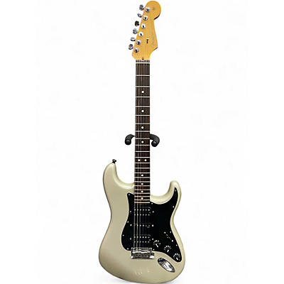Used Fender American Standard Stratocaster Silver Solid Body Electric Guitar