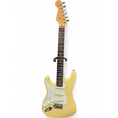 Used Fender American Standard Stratocaster Vintage White Solid Body Electric Guitar