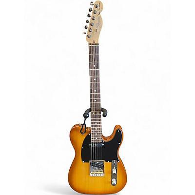 Used Fender American Standard Telecaster 2 Tone Sunburst Solid Body Electric Guitar