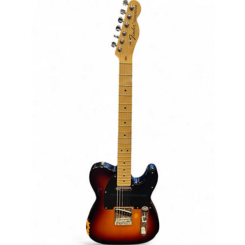 Used Fender American Standard Telecaster 3 Color Sunburst Solid Body Electric Guitar 3 Color Sunburst