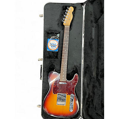Used Fender American Standard Telecaster 3 Color Sunburst Solid Body Electric Guitar