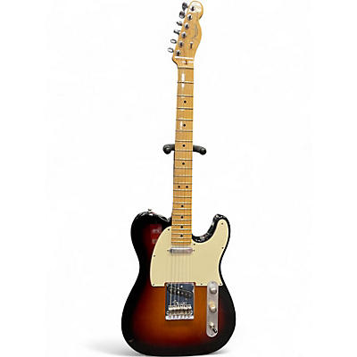 Used Fender American Standard Telecaster 3 Tone Sunburst Solid Body Electric Guitar
