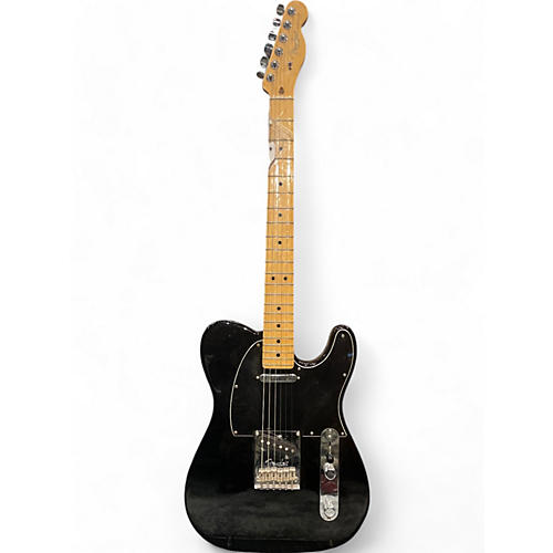 Fender Used Fender American Standard Telecaster Black Solid Body Electric Guitar Black