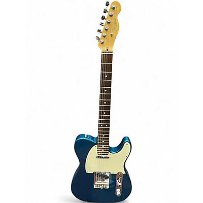 Used Fender American Standard Telecaster Blue Solid Body Electric Guitar
