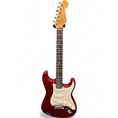 Used Fender American Standard Telecaster Candy Apple Red Solid Body Electric Guitar